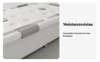 Foldable Underbed Container Large Capacity Collapsible Clothing container for Families