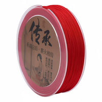Taiwan greenstone Thread, Nylon Weaving Cord, Red String, Jewelry Tassel Cord, Assorted Colors, DIY Craft Accessory