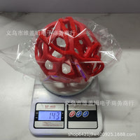 新品马厩悬挂干草喂食器 镂空耐拉伸TPR球喂马球Horse Treat Ball