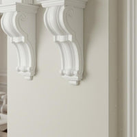 PU Corbel Carved Carving Decorative Arch Corbel Classic Vintage Design