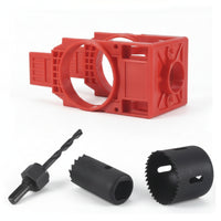 Door Lock Installation Kit with Guide Template portable Door Lock Installation Kit Accurate for DIY Users