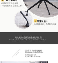 电脑椅家用书桌椅旋转餐椅升降调节椅子简约固定脚办公会议室皮椅 普通款【360度旋转】迷彩绿 钢制脚