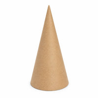 Kraft Paper Ornament Matte Cone Ornament Conical