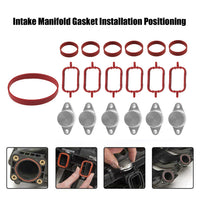 Aluminum Vortex Flap Removal and Repair Kit for BMW Diesel Engines - 22/33mm