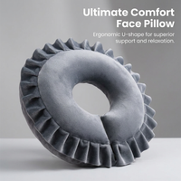 Memory Foam Face Down Pillow for Massage Table, Face Cushion for Beauty Salon, Massage Headrest for  - Image 2