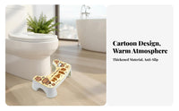 Capybara Squatting Aid Ergonomic Posture assistance Toilet Stool Non-Slip for children