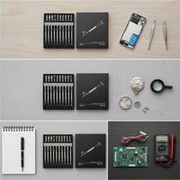 10 Pieces Precision Screwdriver Set with Case Easy-to-Store for Jewelers, DIYers