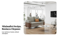 Modern Design Minimalist Office Seating Set High-End Look Reception Sofa Professional Appearance business-grade Furniture Comfortable Cushioning for Guests, Clients, Business Owners, Conference Room, Lobby