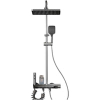 Brass thermostatic rainfall shower