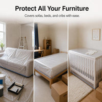 Disposable PE Dust Cover Film for Furniture and Appliances