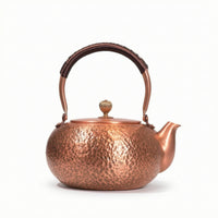 Copper Tea Kettle Elegant Tea Kettle with Lid Coating Teapot for Home