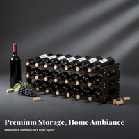 Vino Bottle Display Stand Decorative Vino Display Stand Stylish Design Household Storage for Homeowners, Adults, Home Bar, Dining Room, Kitchen