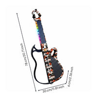 Smart Stringless Guitar 7 Instrument Sounds Illuminated Learning Guitar