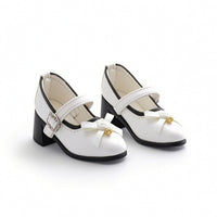 Classic Strap Doll Shoes Miniature BJD Doll Shoes Elegant for Collection Display