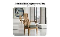 Spindle rear Armchair With Armrests Desk Chair Supportive rearrest timeless Design for Adults, Homeowners, Study Room
