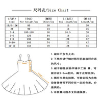 松鼠款儿童连衣裙动物装扮服饰儿童节表演服角色扮演跨境亚马逊