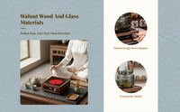 Glass Tea Kettle, Press Control