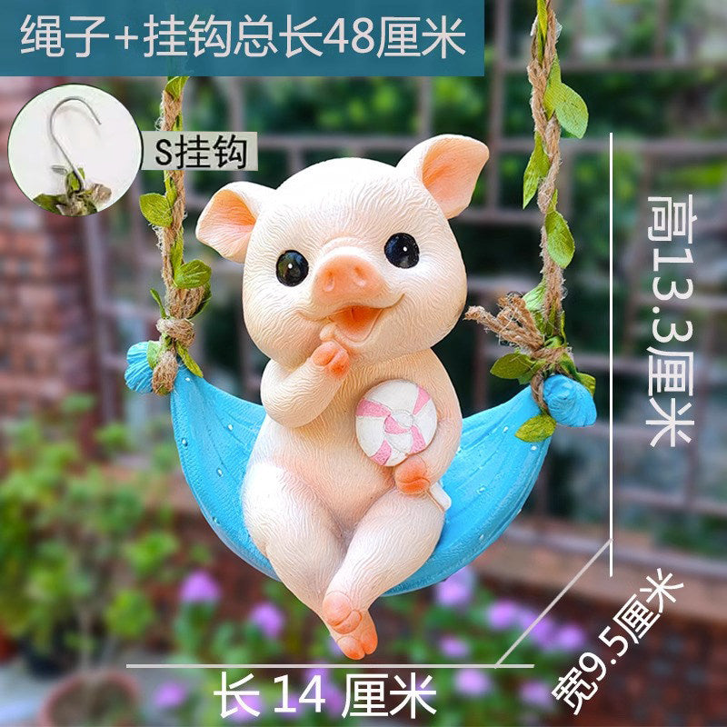 Greedy Pig Pendant