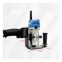 Router Base Plate with Handle More Secure Hand Routing Inverted Router Base