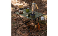 Lightweight Camping Table with Hooks Compact Folding Camping Table Sturdy Furniture Stable for Backpackers