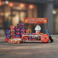 1:64 Miniature Market Stand High Intricate Stall Model Long-Lasting