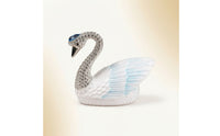 Jewelry Box Swan-Shaped Trinket Box Elegant Organizer for Vanity Table
