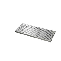 1 Piece Countertop Drip Tray Surface Mount Drip Tray Beer Drip Tray Home Bar Drip Tray Built with Stainless Steel and Semicircular Cutouts Suitable for Kitchen Countertop Food Prep Zone