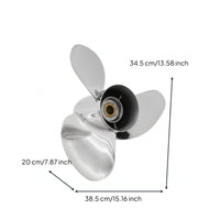 Outboard Motor Propeller Resistant Outboard Propeller High Performance Boat Prop for Boaters