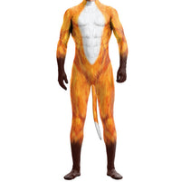 3D Printed Animal Cosplay Bodysuit for Men - Fantasy Stage Costume