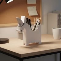 Great Gift Idea Animal Memo Clip Holder Compact Size Animal Pen Holder Desktop Storage for Students