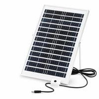 Solar Panel with Stand High-Efficiency Charger Sturdy for Outdoor Fountain
