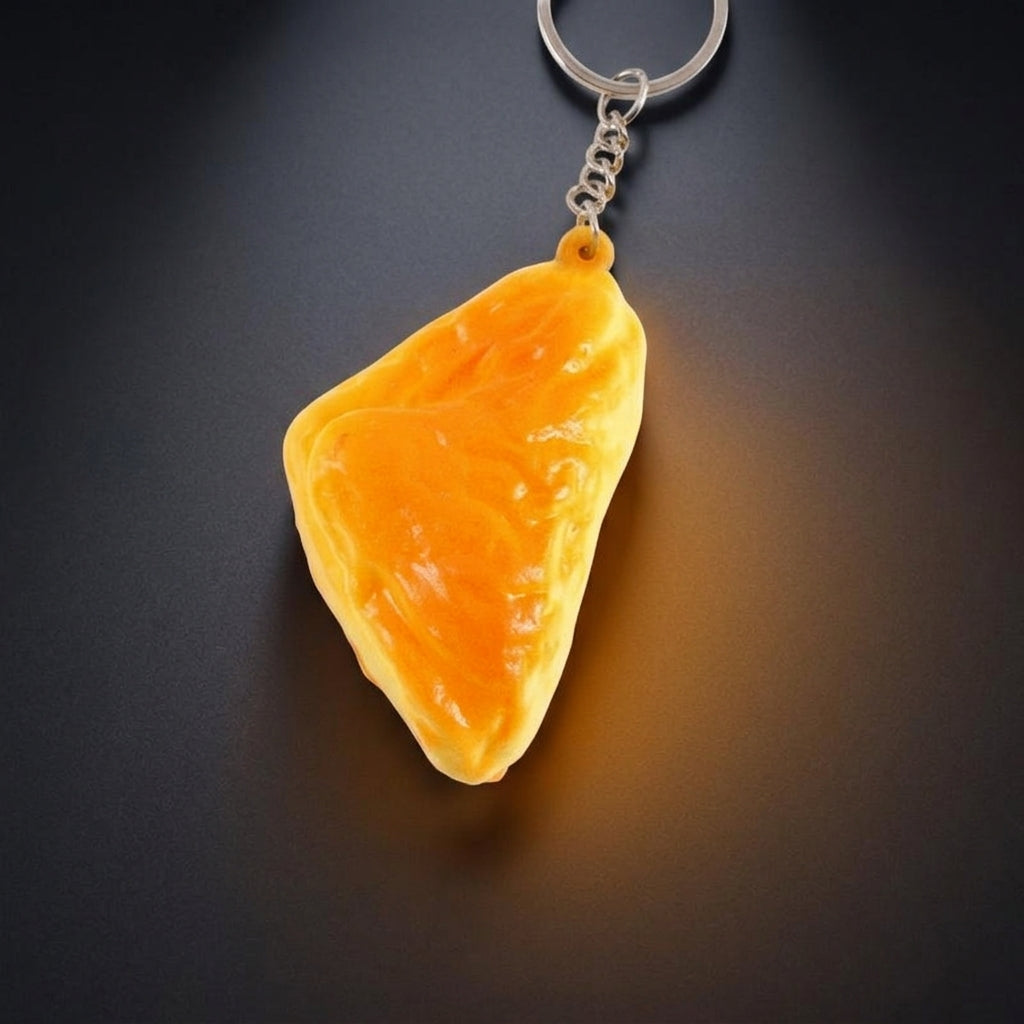 Sensory Toys Key Chain and Bag Charm 10 Pack, Realistic Bread Fidget Toy in PU Material, Slow Rising Keyring Cute, Christmas Gifts for Kids
