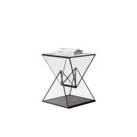 Flowing Ribbon Side Table Minimalist aesthetic Indoor Furnishing Multi-Functional