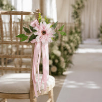 Wedding Car Flower Decoration European Design Door Handle Flower Easy to Install