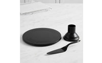 Detachable Design Cake Stand Easy to Stow Round Cake Stand Sturdy & Stable 12 Inch Dessert Pedestal Included for Birthdays