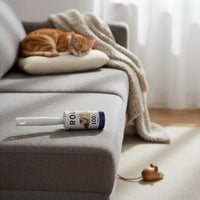Pet Hair Roller Refillable Dust Remover Safe on Fabrics for Bedding