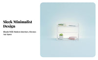Multi-Compartment Desk Organizer Multifunctional desktop storage rack Easy Assembly