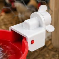 9 Pieces Automatic Chicken Drinker Easy to Install Farm Supply Long-Lasting