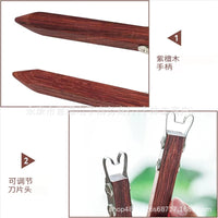 陶艺工具修坯修圈足底足盖碗陶泥瓷泥手工拉坯造型修饰底部肌理刀