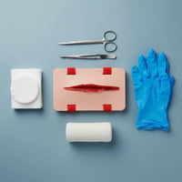 Wearable Wound Simulator Realistic Cut Model Reusable