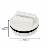 1.5 Inch Threaded Pool Plug Cold-Resistant Pool Winterizing Plug Leak-Resistant Seal