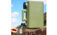 20 L Sturdy Water Jug with Faucet Easy to Clean Car Travel Water Container BPA-Free Safe for Self Drive Trip