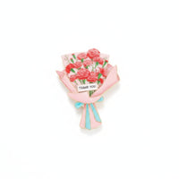 Refrigerator Magnet Magnetic Fade-resistant Strong Flower Magnet Scratch-resistant Reliable Fridge Ornament Fastener Suitable for Classroom Refrigerator Home