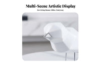 Gift Idea Origami Bird Figurine Minimalist Design Nordic Bird Statue Artistic Accent for Entrance Hall, Living Room, Bookshelf