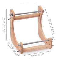 Jewelry Loom Curved Side Supports Wooden Bead Loom Frame
