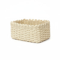 Braided Straw Basket Handwoven Straw Storage Basket Lightweight for Bedroom