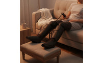 Air Compression Leg Heat Therapy Full Leg and Foot 3 Intensity Levels for Home
