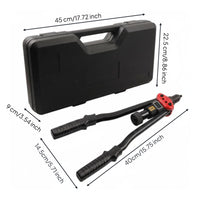 Manual Rivet Nut Heavy-Duty Steel Double Handle Rivet Nut Tool for Mechanics