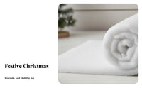 Realistic Appearance Artificial Snow Blanket Soft Material White Decorative Snow Mat DIY Friendly White Decorative Batting Easy to Cut for Photographers, Event Planners, Homeowners, Retail Outlet Window Display, Fireplace Mantels, Photography Backdrops