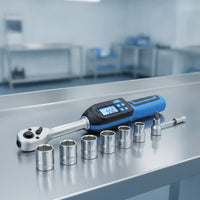 Tightening Wrench Set Visual Tightening Wrench with Sockets Interchangeable Tool for Amateur Mechanics, Garage, Workshop